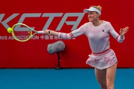 WTA Tour. Prudential Hong Kong Open. Не смогла подать на матч