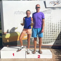 Tennis Europe12&U. ATIK Cumhuriyet Cup. Бающенко — сильнейшая в парном зачёте