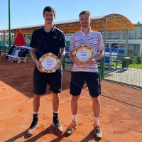 ITF World Tour. Shymkent International. Титульное дерби за Хомичем и Шило