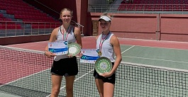 ITF World Junior Tour. Tajikistan Open. Третий совместный титул Бернович и Гапаньковой