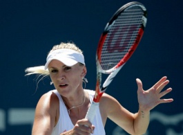   ITF Womens Circuit. Koser Jewelers $60,000 Tennis Challenge. Говорцова побеждает «на отказе»