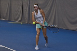 ITF Women's Circuit. Empire Women's Indoor 2018. Пироженко упустила победу в стартовом матче