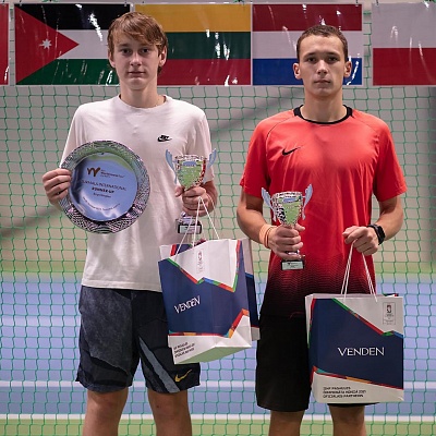 ITF World Junior Tour. Jurmala International. Фёдоров — сильнейший среди дуэтов