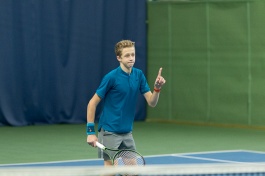 Tennis Europe 14&U. Alibaba Open. И в одиночке стал вторым