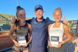 Tennis Europe16&U. Vilas Academy Trophy. Кухаренко — чемпионка среди дуэтов