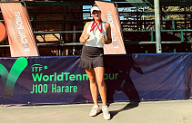 ITF World Junior Tour. South Central Zim. Кухаренко — абсолютная чемпионка