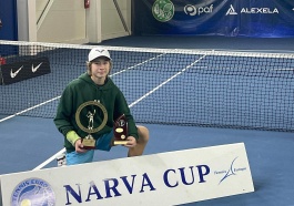 Tennis Europe 14&U. Narva Cup. Белов — парный чемпион