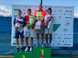 World Tennis Tour Juniors. Babolat Cup. Калинин — победитель турнира в паре