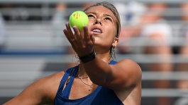 ITF World Tour. Santarém Ladies Open. Дмитрук в Португалии