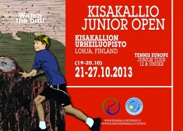 Tennis Europe 12U. Kisakallio Junior Open.