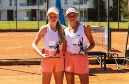 Tennis Europe14&U. Cungu Open. Уступила напарнице