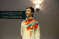World Tennis Tour Juniors. Biotehnos Cup 2019. Згировский победил Качмазова, а затем выиграл вместе с ним