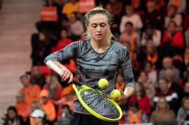 WTA Tour. Qatar Total Open. Саснович уступила