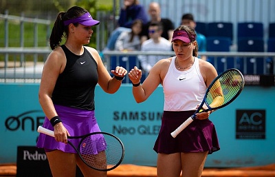 WTA Tour. Trophée Clarins. В полуфинал не прошли