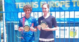 Tennis Europe12&U. Joyce Eisenberg Jaffa Open. Победитель одиночки и финалист парной сетки