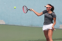 Women's ITF World Tennis Tour. Soho Square Egypt W15 week 6. Тальби вышла в полуфинал