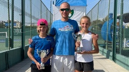 Tennis Europe12&U. Famagusta Cup. Лацис и Бающенко — победители среди дуэтов