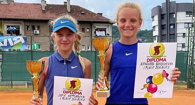 Tennis Europe14&U. Memorijal Goran Tanović. Бающенко — чемпионка среди дуэтов