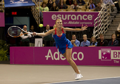ITF World Tour. Henderson Tennis Open. Говорцова в четвертьфинале