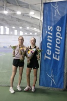Tennis Europe 14&U. Belkanton Cup. Былина и Титовец — финалистки парного разряда