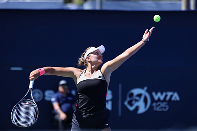 WTA Tour. Puerto Vallarta Open. Взяла лишь гейм