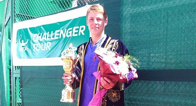 ATP Challenger Tour. Fergana Challenger. Первый выигранный "Челленджер" в карьере Ильи Ивашко!