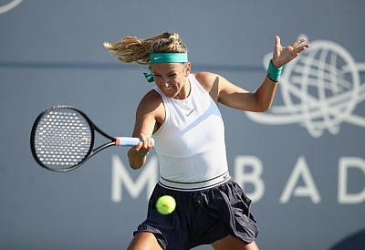 WTA Tour. Mubadala Silicon Valley Classic. С днем рождения, Вика!