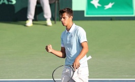 ITF Men's Circuit. 10th Lyttos Beach F10 2017. Ярослав Шило вышел в одиночный четвертьфинал