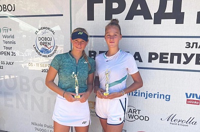 ITF World Junior Tour. Doboj Juniors Open. Лучше получилось в парном