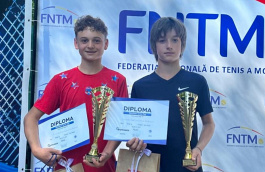 Tennis Europe 14&U. Biotehnos Series Cup. Стал финалистом среди дуэтов