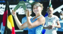 WTA Tour. Melbourne Summer Set 2. Опять осталась на втором плане