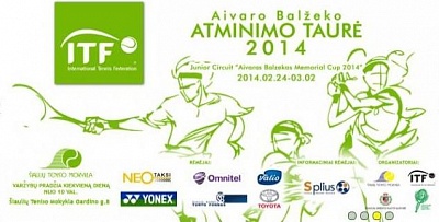 ITF Junior Circuit. Aivaras Balzekas Memorial Cup 2014.