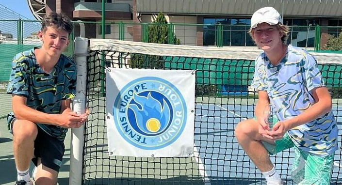 Tennis Europe 16&U. BTA Cup. Давидовский и Подобед сильнейшие среди дуэтов