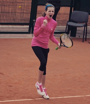 Liepaja International Tournament. Tennis Europe 14&U. Поединки среды