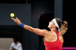 WTA Tour. Dubai Duty Free Tennis Championships. И снова Мугуруса