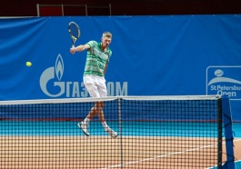 St. Petersburg Open. Бурый не вышел в основу.