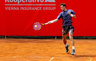 ITF World Tour. Met Summer Trophy. В одиночке проиграл, с парного снялся