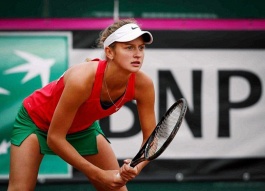 ITF World Tour. Egypt Women's Future. Кубарева уступила