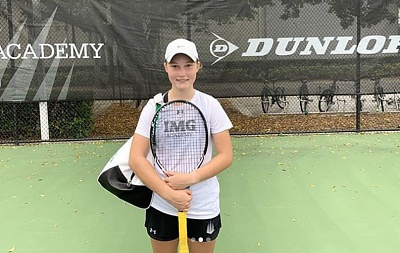 ITF World Tour. Kursumlijska Banja. Первый взрослый полуфинал