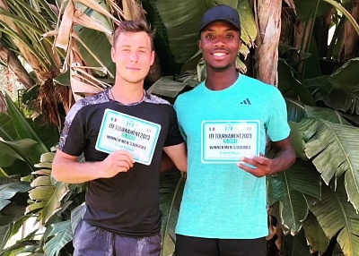 ITF World Tour. Future All In Grasse. Дважды пострадал от экс-напарника