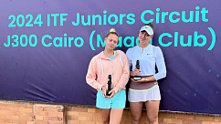 ITF World Junior Tour. Maadi. Шестое парное чемпионство