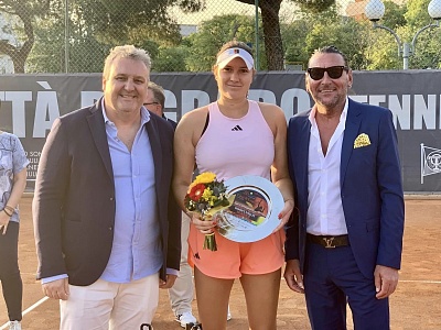 ITF World Tour. Citta di Grado Tennis Cup. Готовко — победительница одиночки