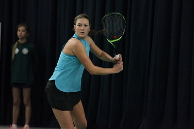 Women's ITF World Tennis Tour. 21st Al Habtoor Tennis Challenge. Уверенная победа Готовко во втором круге квалификации