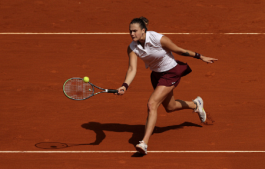 WTA Tour. Mutua Madrid Open. Соболенко размялась