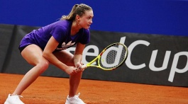 WTA Tour. Mutua Madrid Open. Саснович начинает