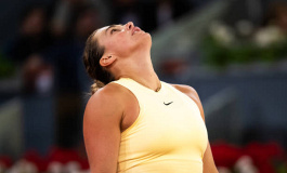 WTA Tour. Mutua Madrid Open. Снова три сета и нервная победа