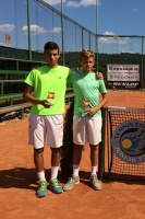Tennis Europe 16&U. Empire Cup U16 2015. Победа Адамовича в паре!