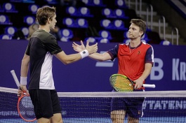 ATP Tour. VTB Kremlin Cup. Герасимов выиграл, Ивашко снялся