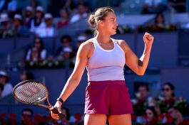 WTA Tour. Mutua Madrid Open. Подарок к 25-летию
