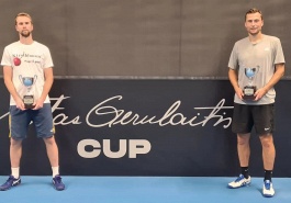 ATP Challenger Tour. Vitas Gerulaitis Cup. Лютаревич — парный чемпион